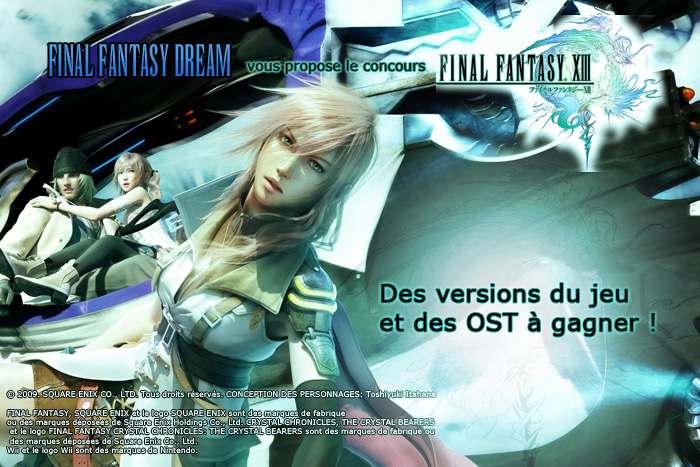 Final Fantasy XIII : Gagnez le vôtre !