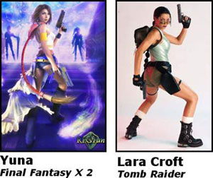 Yuna / Lara Croft